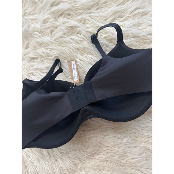 Skims Ultimate Push up Plunge Bra Onyx Size 38DDD - Picture 6 of 7